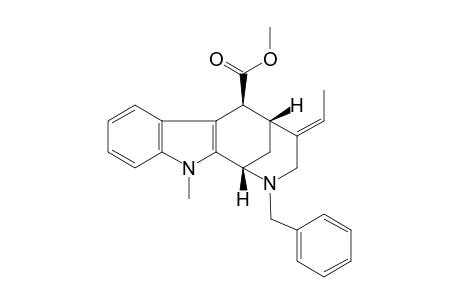 METHYL-2-BENZYL-4(E)-ETHYLIDENE-11-METHYL-1,2,3,4,5,6-HEXAHYDRO-1,5-METHANOAZOCINO-[3,4-B]-INDOLE-6-BETA-CARBOXYLATE