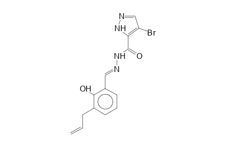 N'-(3-Allyl-2-hydroxybenzylidene)-4-bromo-5-pyrazolecarbohydrazide