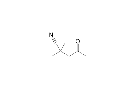 2,2-Dimethyl-4-oxopentanenitrile