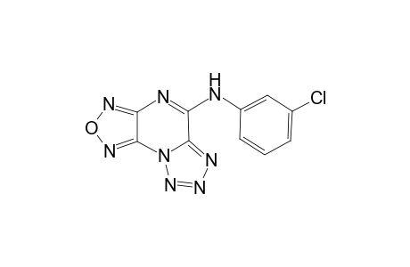 N-(3-Chlorophenyl)[1,2,5]oxadiazolo[3,4-E]tetraazolo[1,5-a]pyrazin-5-amine