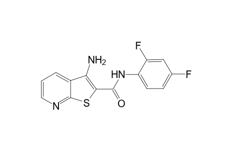 3-Amino-N-(2,4-difluorophenyl)thieno[2,3-b]pyridine-2-carboxamide