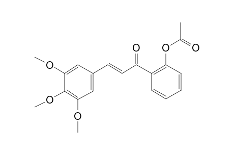 2'-(Acetyl)oxy-3,4,5-trimethoxychalcone