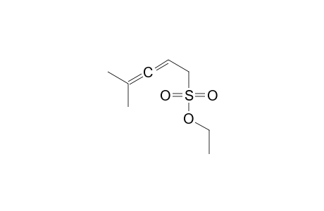Ethyl 4-methyl-2,3-pentadienesulfonate