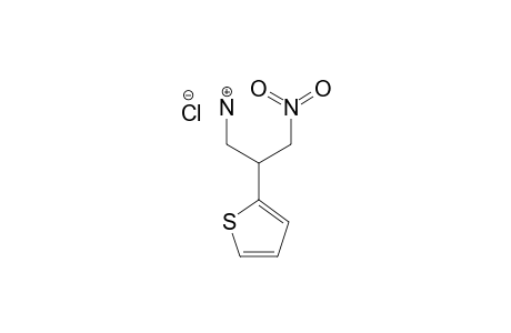 3-NITRO-(2-THIENYL)-PROPAN-1-AMINE-HYDROCHLORIDE