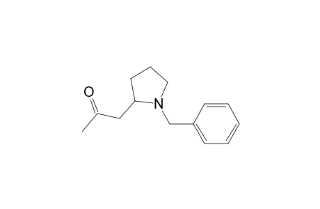 1-Benzyl-2-acetonylpyrrolidine
