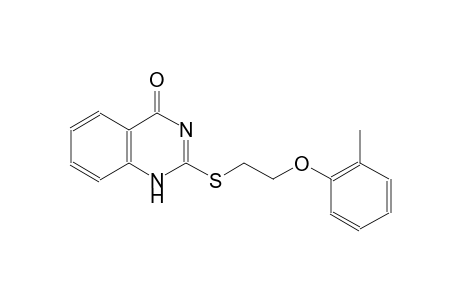 2-{[2-(2-methylphenoxy)ethyl]sulfanyl}-4(1H)-quinazolinone