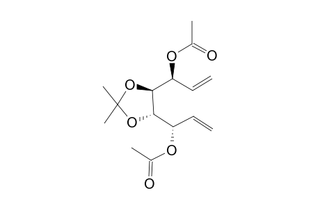 (3S,4S,5S,6S)-3,6-Diacetoxy-4,5-(isopropylidenedioxy)-1,7-octadiene