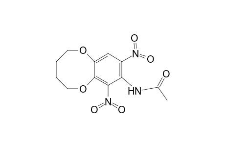 N-(7,9-dinitro-2,3,4,5-tetrahydro-1,6-benzodioxocin-8-yl)acetamide