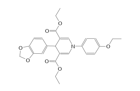 3,5-pyridinedicarboxylic acid, 4-(1,3-benzodioxol-5-yl)-1-(4-ethoxyphenyl)-1,4-dihydro-, diethyl ester