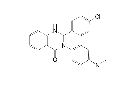 Quinazolin-4(1H)-one, 2,3-dihydro-2-(4-chlorophenyl)-3-(4-dimethylaminophenyl)-