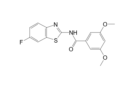 Benzamide, N-(6-fluorobenzothiazol-2-yl)-3,5-dimethoxy-