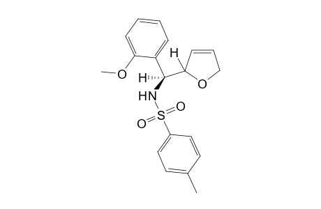 anti-2-[.alpha.-(o-Methoxyphenyl) N-tosylaminoethyl)-2,5-dihydrofuran
