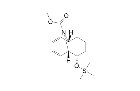 11-(Methoxycarbonyl)-7.al[pha.-((trimethylsilyl)oxy)-(1H.beta.,6H.beta.)-11-azabicyclo[4.4.1]undeca-2,4,8-triene