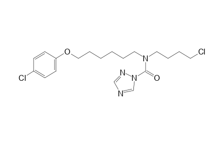 1H-1,2,4-Triazole-1-carboxamide, N-(4-chlorobutyl)-N-[6-(4-chlorophenoxy)hexyl]-