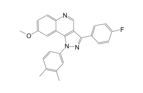 1-(3,4-dimethylphenyl)-3-(4-fluorophenyl)-8-methoxy-1H-pyrazolo[4,3-c]quinoline