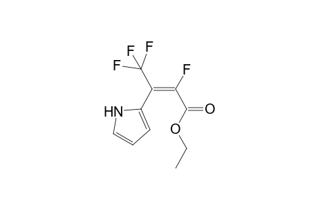 Ethyl (Z)-and (E)-2,4,4,4-tetrafluoro-3-(1H-pyrrol-2-yl)but-2-enoate