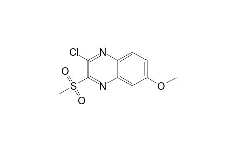 2-Chloro-6-methoxy-3-methylsulfonyl-quinoxaline