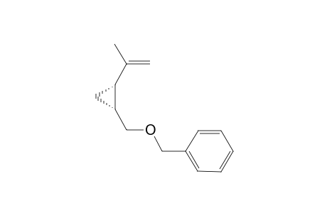 [(1R,2S)-2-(1-methylethenyl)cyclopropyl]methoxymethylbenzene