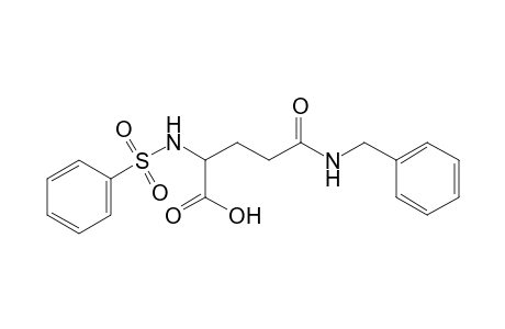 N-benzyl-N2-(phenylsulfonyl)-L-glutamine
