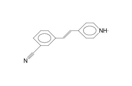 4-(3-Cyano-styryl)-N-methyl-pyridinium cation