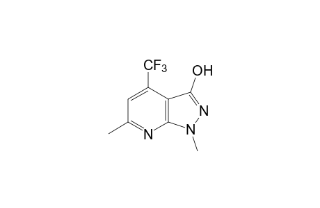 1,6-dimethyl-4-(trifluoromethyl)-1H-prazolo[3,4-b]pyridin-3-ol