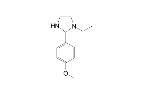 1-ethyl-2-(4-methoxyphenyl)imidazolidine