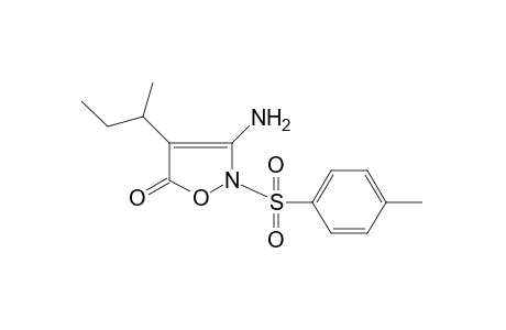 3-AMINO-4-sec-BUTYL-2-(p-TOLYLSULFONYL)-3-ISOXAZOLIN-5-ONE
