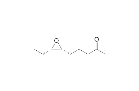 2-Pentanone, 5-(3-ethyloxiranyl)-, cis-(.+-.)-