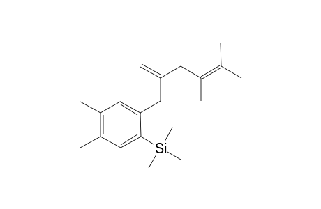 (2-(4,5-Dimethyl-2-methylenehex-4-enyl)-4,5-dimethylphenyl)-trimethylsilane