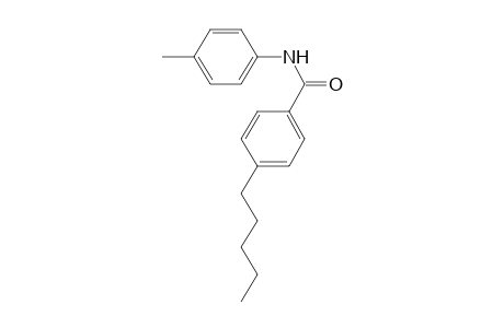 N-(4-Methylphenyl)-4-pentylbenzamide