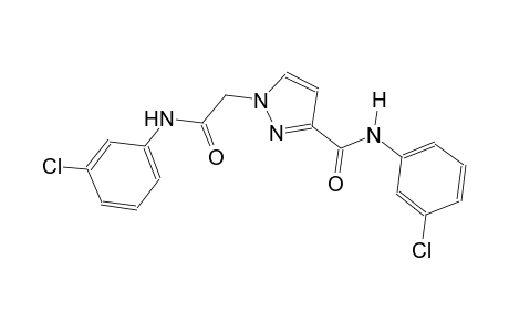 1H-pyrazole-1-acetamide, N-(3-chlorophenyl)-3-[[(3-chlorophenyl)amino]carbonyl]-