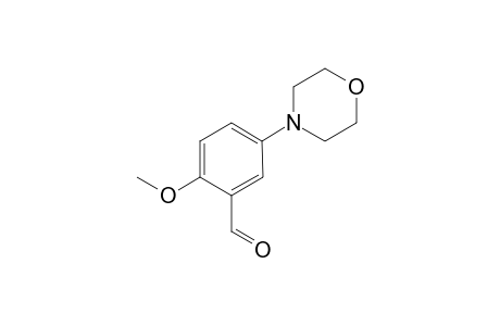 2-Methoxy-5N-morpholinyllbenzaldehyde