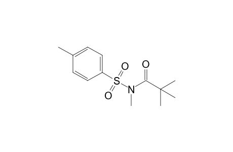 N-(2,2-Dimethylpropanoyl)-N,4-dimethylbenzenesulfonamide