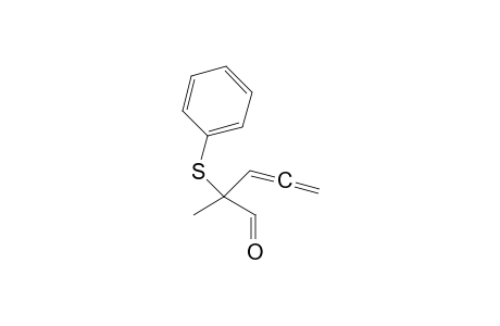 2-Methyl-2-(phenylthio)penta-3,4-dienal