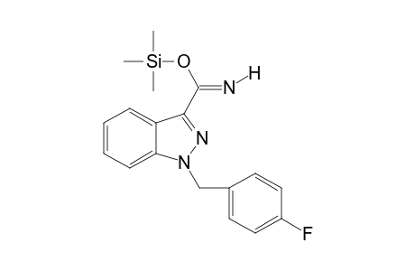 1-(4-Fluorobenzyl)-1H-imidazol-3-carboxamide TMS