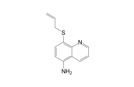 5-Amino-8-(allylthio)quinoline