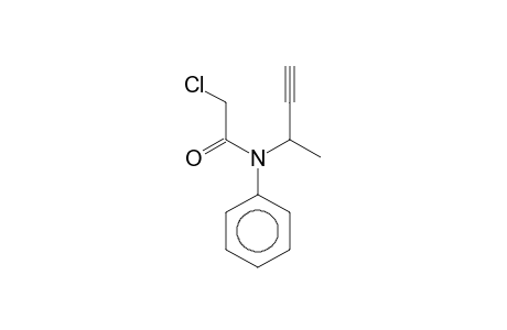 Acetamide, 2-chloro-N-(1-methyl-2-propynyl)-N-phenyl-