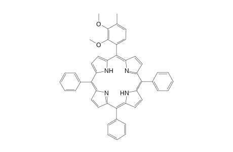 5-[ 2',3'-Dimethoxy-4'-methylphenyl]-10,15,20-triphenylporphyrin