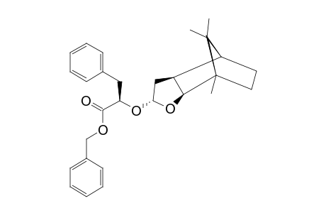 PHENYLMETHYL-(2S-(2-ALPHA-(R*),3A-ALPHA,4-BETA,7-BETA,7A-ALPHA))-2-(OCTAHYDRO-7,8,8-TRIMETHYL-4,7-METHANOBENZOFURAN-2-YLOXY)-3-PHENYL-PROPA