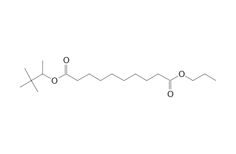 Sebacic acid, 3,3-dimethylbut-2-yl propyl ester