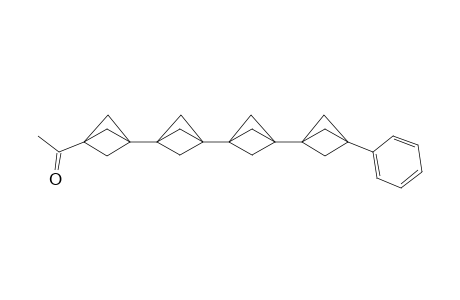 3-Acetyl-3"'-phenyl[4]staffane