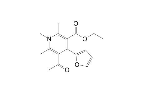 N-Methyl-4-(2'-furyl)-3-acetyl-5-(ethoxycarbonyl)-2,6-dimethyl-1,4-dihydropyridine