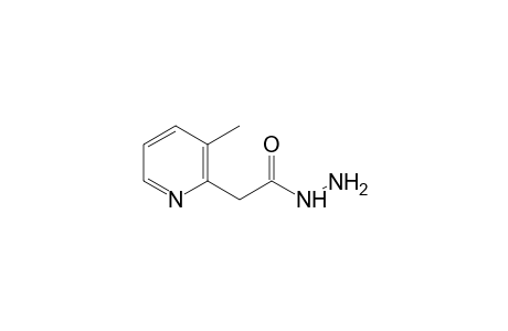 3-methyl-2-pyridineacetic acid, hydrazide