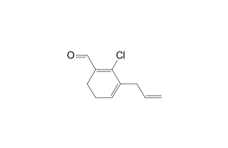 2-Chloranyl-3-prop-2-enyl-cyclohexa-1,3-diene-1-carbaldehyde