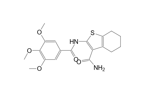 2-[(3,4,5-trimethoxybenzoyl)amino]-4,5,6,7-tetrahydro-1-benzothiophene-3-carboxamide