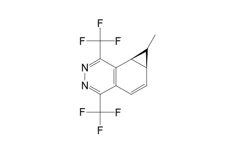 1-EXO-METHYL-4,7-BIS-(TRIFLUOROMETHYL)-1A,7B-DIHYDRO-1H-CYCLOPROPA-[F]-PHTHALAZINE