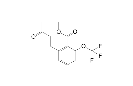 methyl 2-(3-oxobutyl)-6-(trifluoromethoxy)benzoate