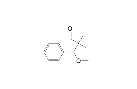 2-Ethyl-3-methoxy-2-methyl-3-phenylpropanal