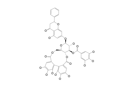 PINOCEMBrIN-7-O-[3''-O-GALLOYL-4'',6''-(S)-HHDP]-BETA-D-GLUCOSE