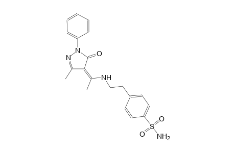 benzenesulfonamide, 4-[2-[[(1Z)-1-(1,5-dihydro-3-methyl-5-oxo-1-phenyl-4H-pyrazol-4-ylidene)ethyl]amino]ethyl]-